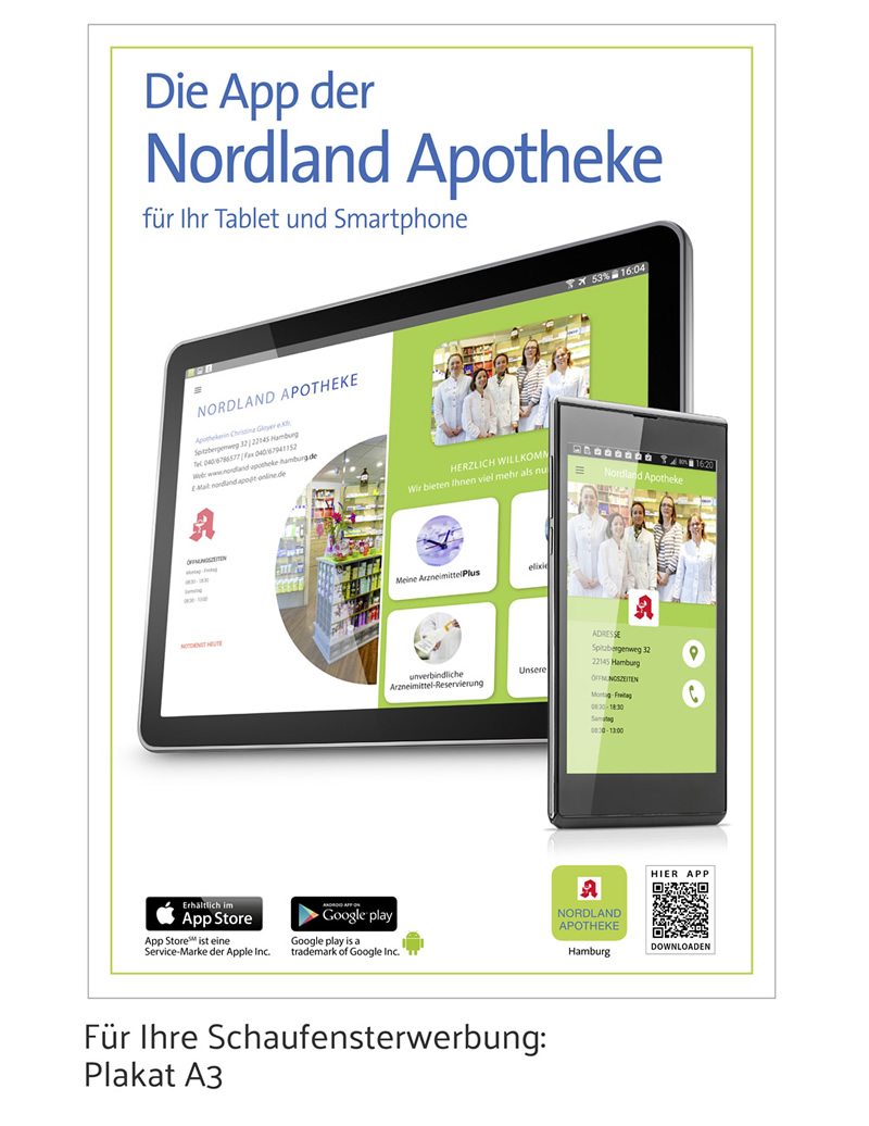A3 Plakat für Schaufenster