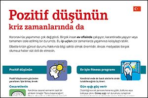 Informations-Flyer "Positiv denken" Türkisch (PDF)